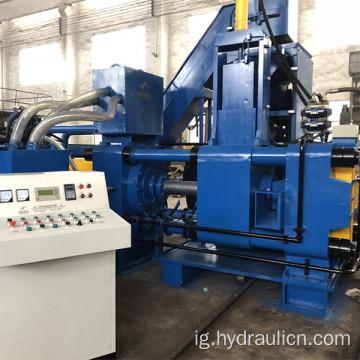 Kwụ Automatic Scrap Steel Chippings Briquetting Line